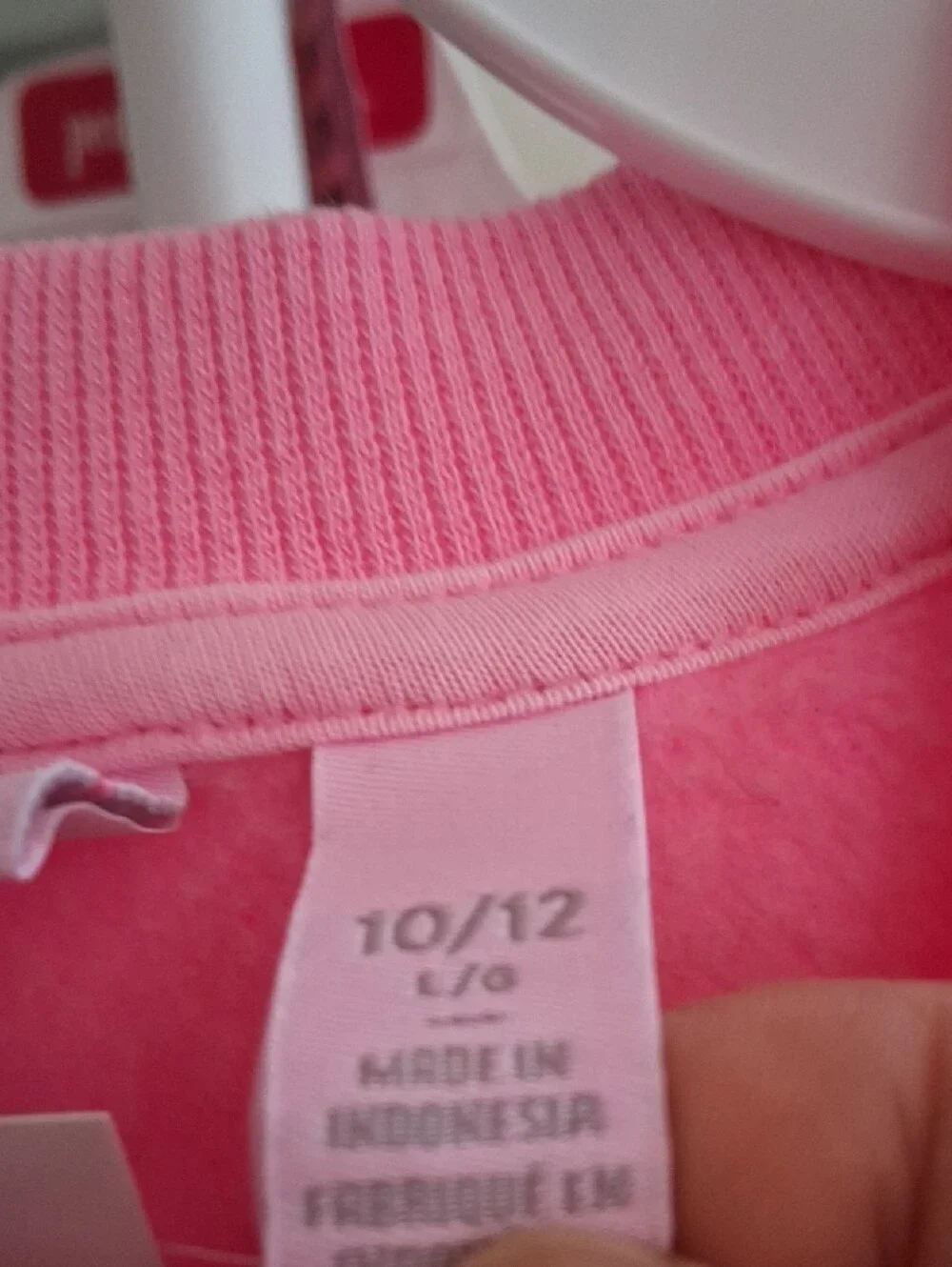 Great Price, Girls Pink Crewneck Sweatshirt
